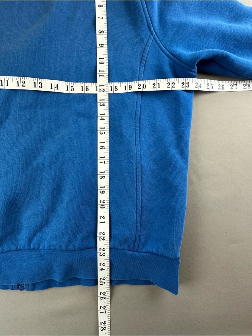Lacoste Blue Full-Zip Performance Jacket - Picture 9 of 10